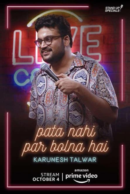 Pata Nahi Par Bolna Hai: Un spectacol de comedie de Karunesh Talwar